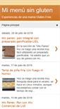 Mobile Screenshot of mimenusingluten.com
